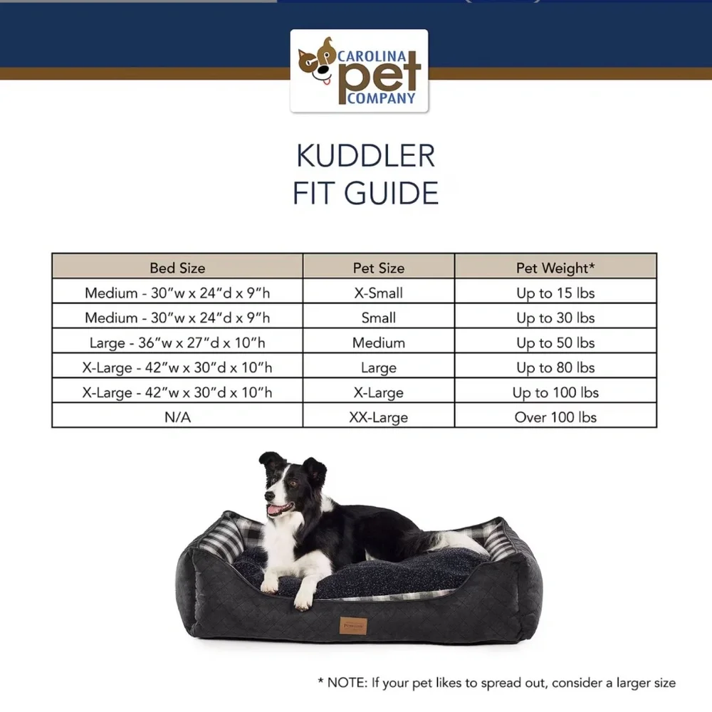 PENDLETON DOG BED - ACADIA - Size Large